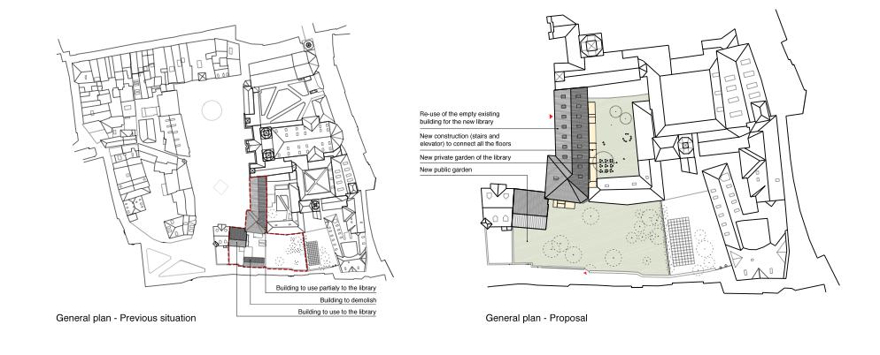 competition library bressanone general plan