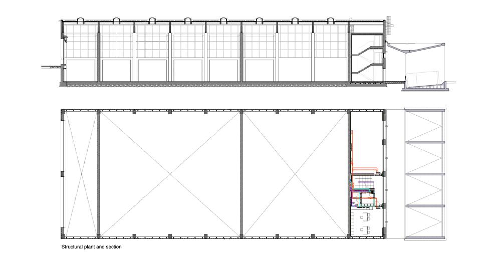 recycling center detail plan