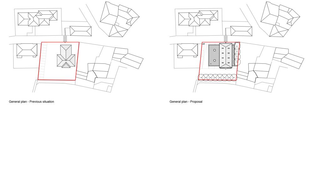 competition medical center civezzano general plans