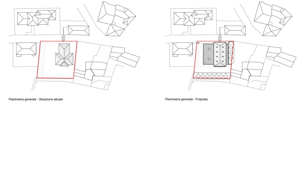 competition medical center civezzano general plans