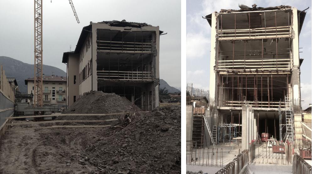 oratorio la provvidenza - cantiere 1